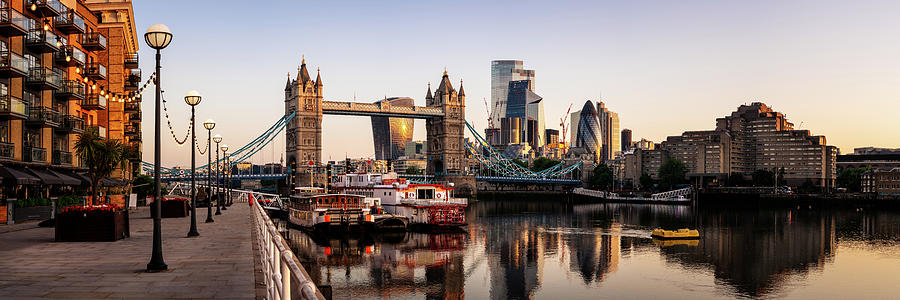 Tower Bridge London Thames River Skyline Photograph by Sonny Ryse