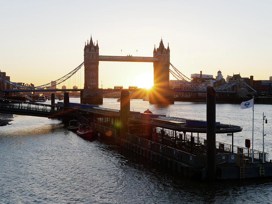 Tower Bridge Sunrise Photograph by Richard Boot - Fine Art America