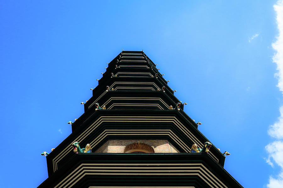 Tower Meets Sky Photograph by Andrea Whitaker