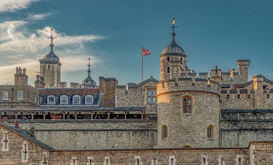 Tower of London on a Winter Afternoon Photograph by Marcy Wielfaert