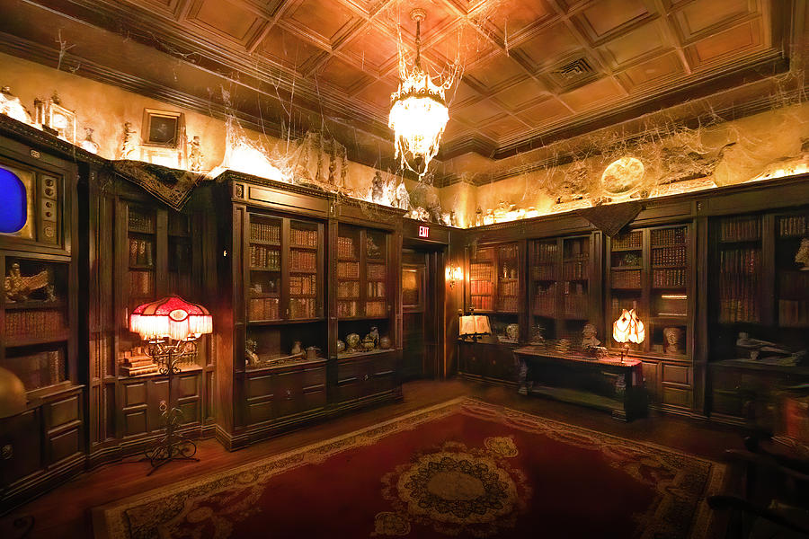 Tower of Terror Library Room Photograph by Mark Andrew Thomas