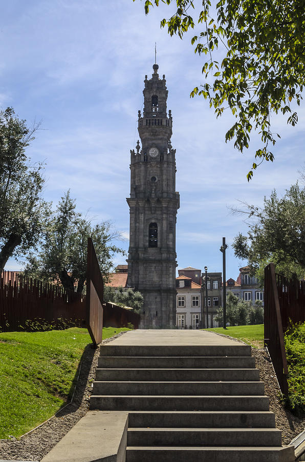 Tower of the Clérigos is a bell tower that is part of the Clérigos Church and is located in the city of Porto Photograph by Kcris Ramos