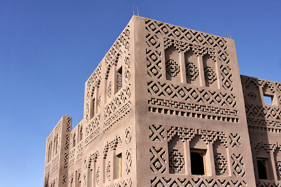 Tower of the Kasbah Amahidil in Skoura, Morocco Photograph by Sebastian Condrea