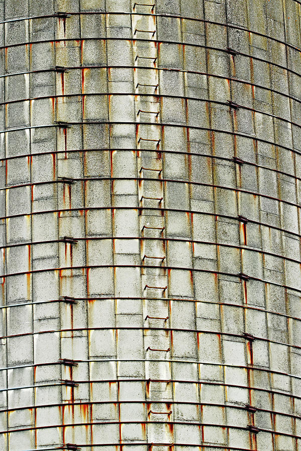 Tower Silo Abstract Photograph