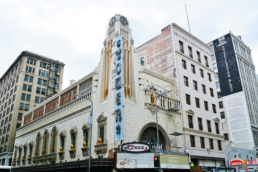 Tower Theatre Los Angeles Photograph by Kyle Hanson