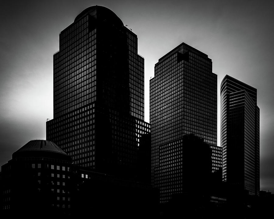 Black And White Photograph - Towers Of Power by Chris Lord
