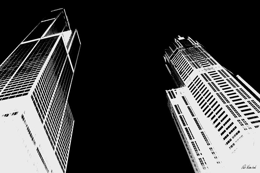 Towers  Photograph by Peter Kraaibeek