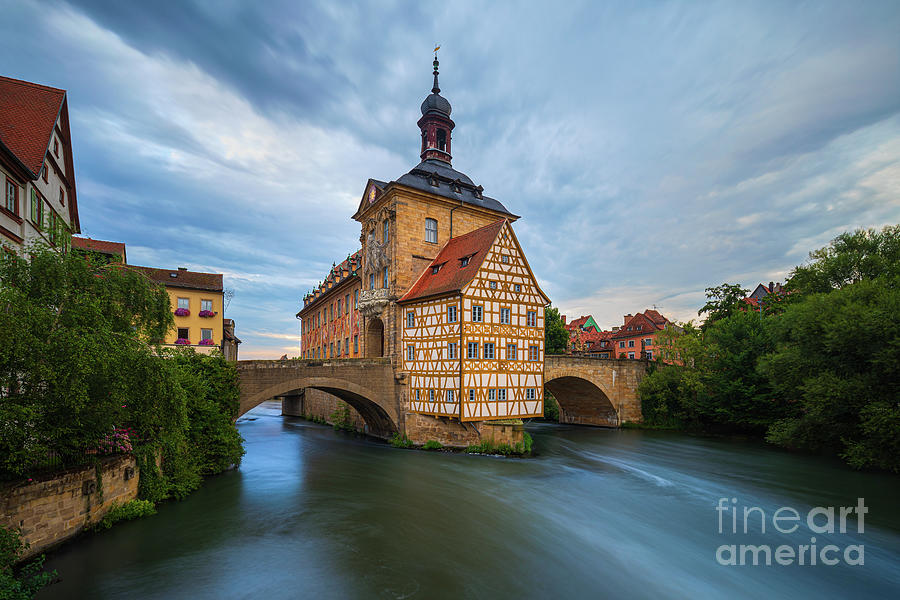 Town Hall Bamberg Photograph by Henk Meijer Photography