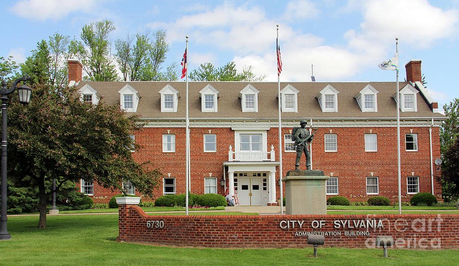 Town Hall in Sylvania Photograph by Jack Schultz