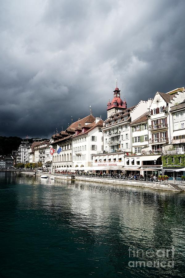 Town Hall Luzern Switzerland Photograph by Claudia Zahnd-Prezioso