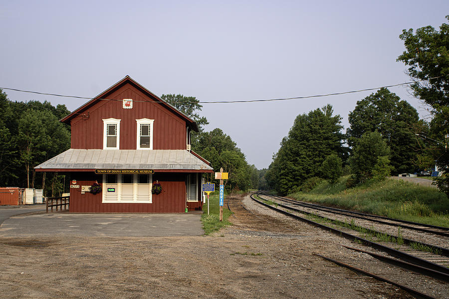 Town Of Diana Historical Museum Photograph By Daniel Huntley - Fine Art 