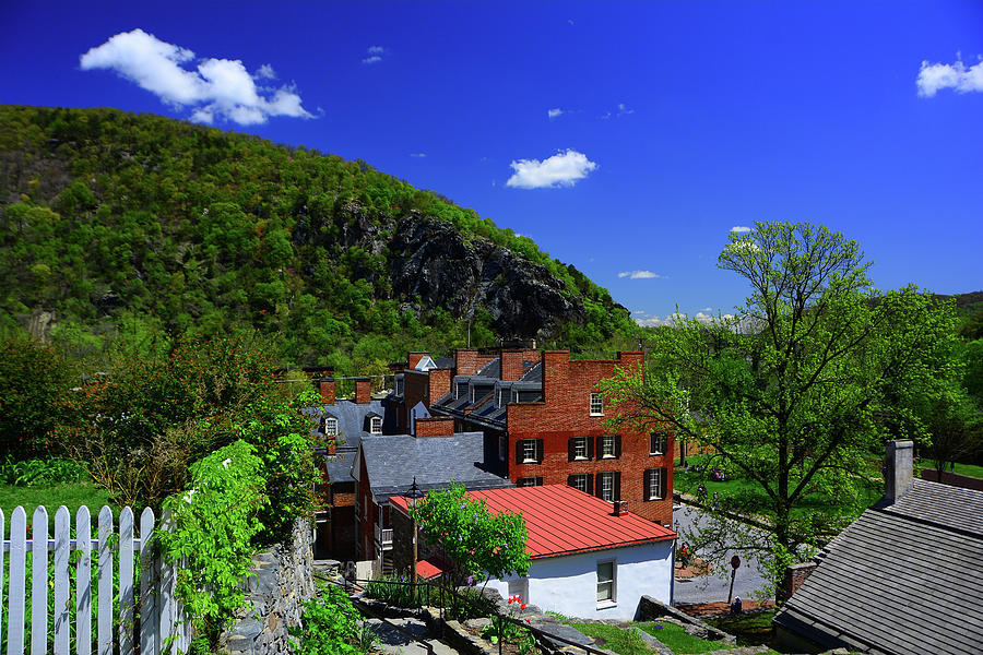 Town of Harpers Ferry on a Early Spring Day Photograph by Raymond Salani III
