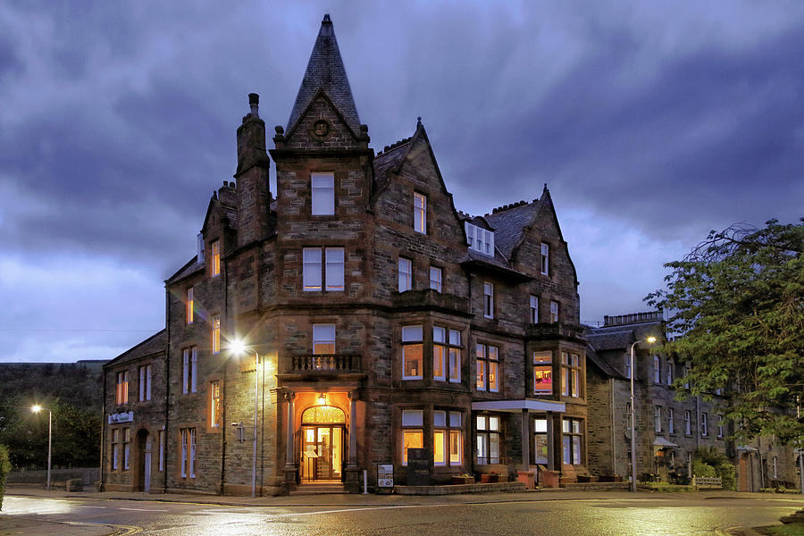 Townhouse Aberfeldy - The Palace Hotel - Scotland Photograph by Jason Politte