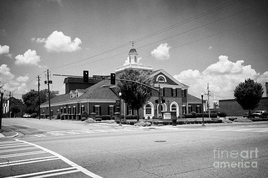 Townsend Brothers Funeral Home In Historic District Downtown City Of