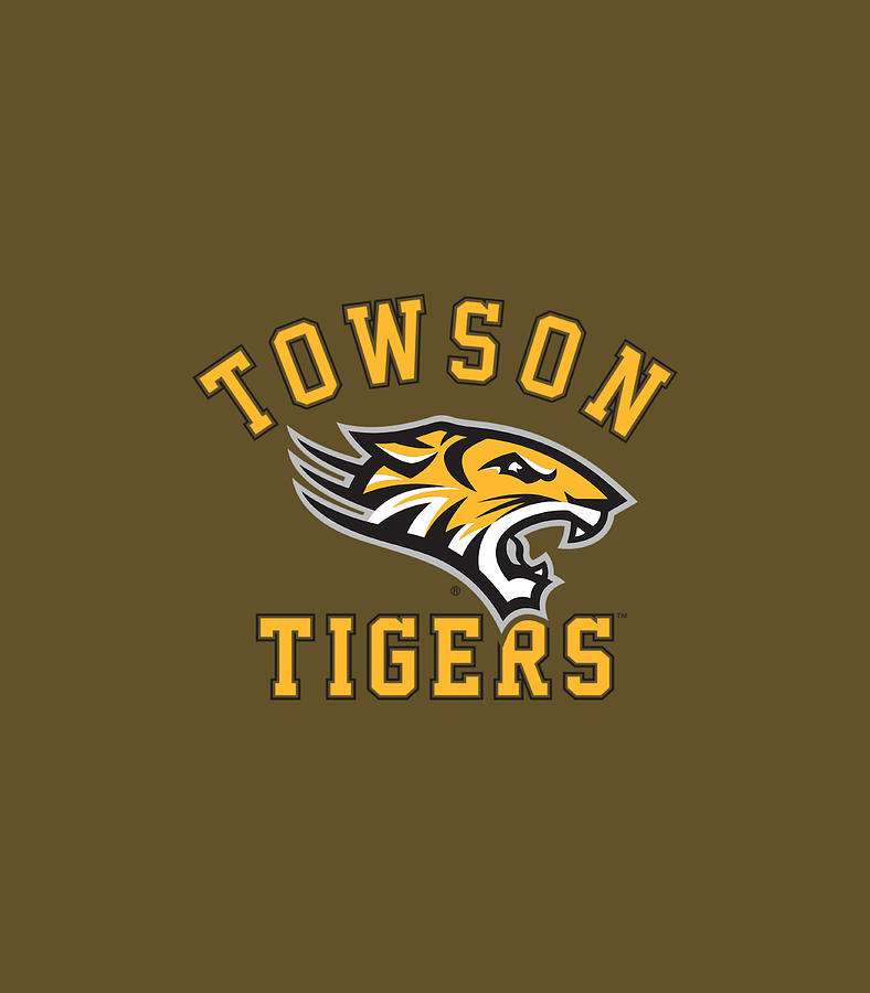 Towson University Tigers Ncaa Tows1012 Digital Art By Aniad Ruzen ...