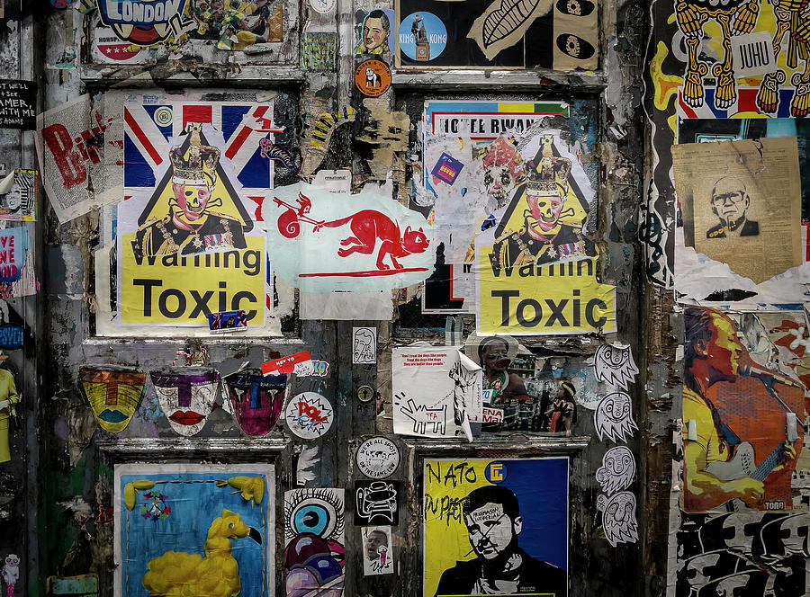 Toxic Graffiti Photograph by Craig J Satterlee Toxic Graffiti Photograph by Craig J Satterlee