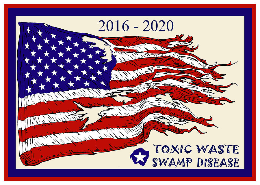 Toxic Waste Swamp Disease Digital Art by Vagabond Folk Art - Virginia Vivier