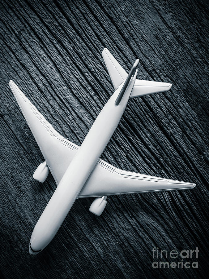 Toy Airplane Still Life Photograph by Edward Fielding