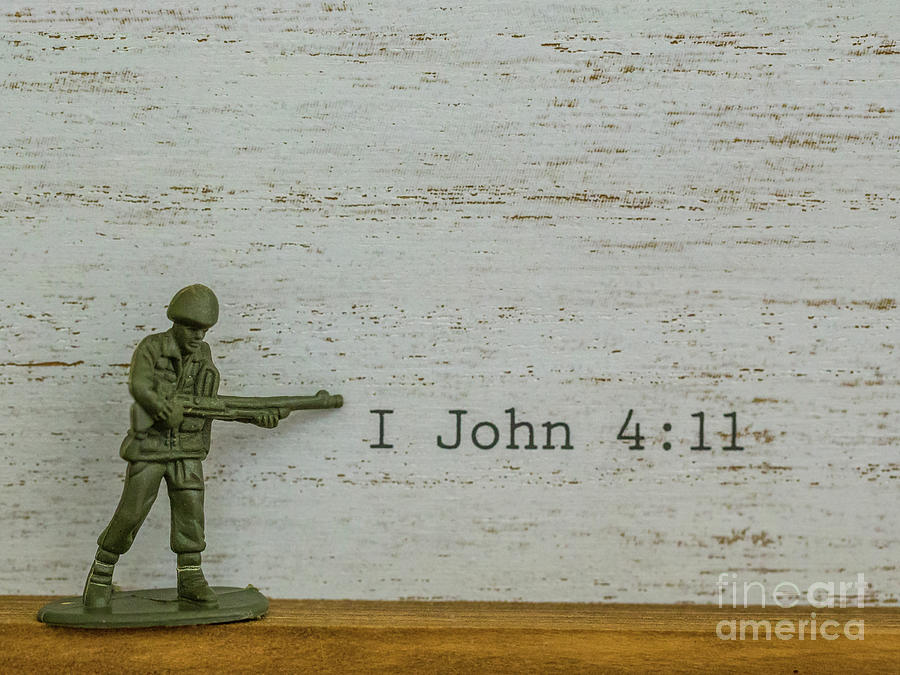 Toy Soldier Scripture Verse Photograph by Randy Steele - Fine Art America