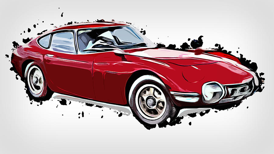 Toyota 2000GT by Car Posters