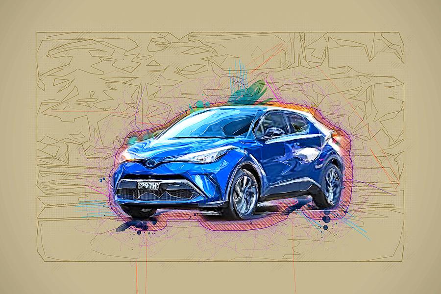 Toyota C-Hr Koba Hybrid Crossovers 2020 Cars Au-Spec Japanese Mixed ...