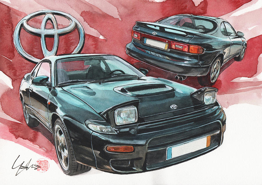 Toyota celica art