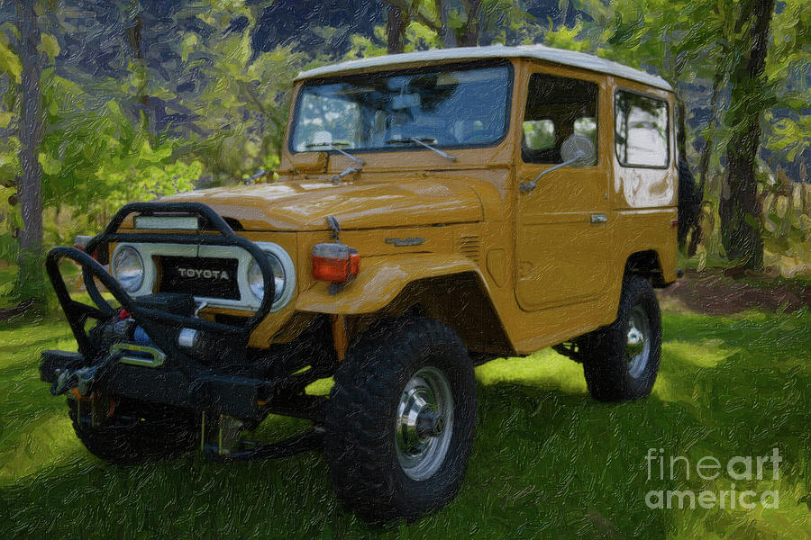 Toyota FJ Classic Off Road Heritage Photograph by Dale Powell