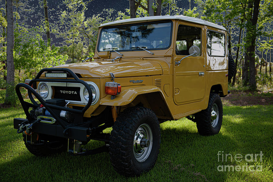 Toyota FJ - Off Road Heritage Photograph by Dale Powell