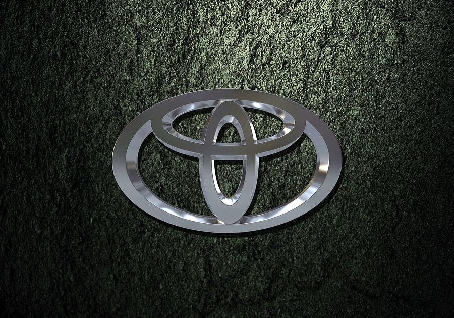 Toyota Logo Digital Art by Noah J Munday