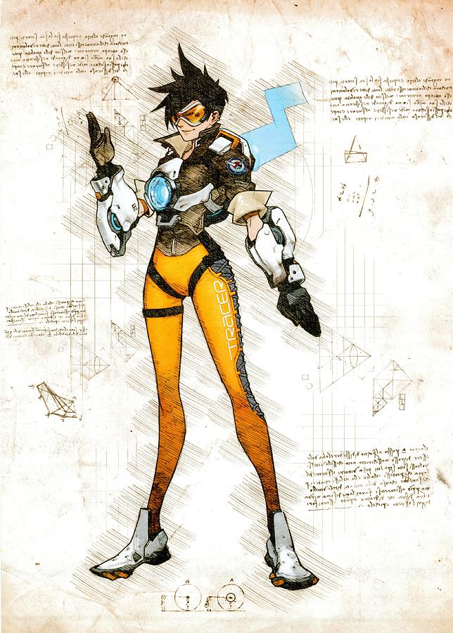 Tracer Artwork #1 by Big Mart