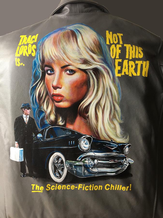 Traci Lords is... Not of this Earth Painting by Karl ...