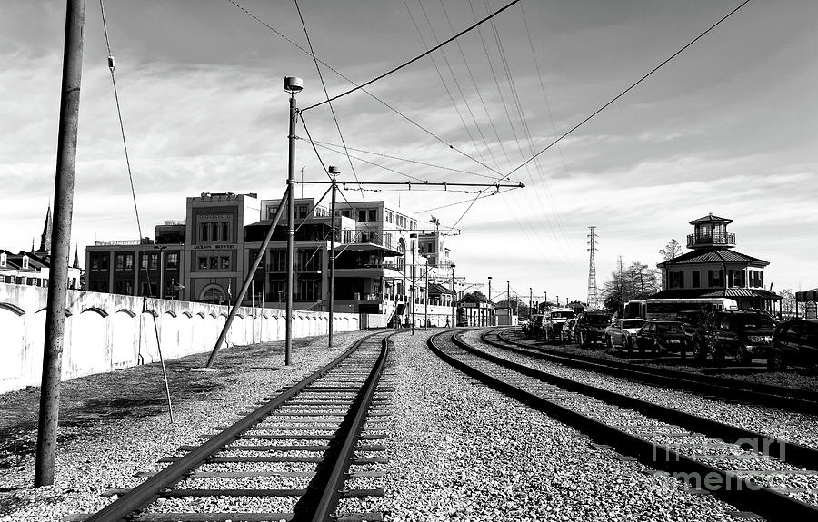 Tracks in New Orleans Photograph by John Rizzuto