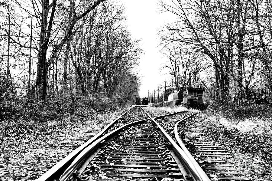 Tracks of History at Three Bridges in New Jersey Photograph by John Rizzuto