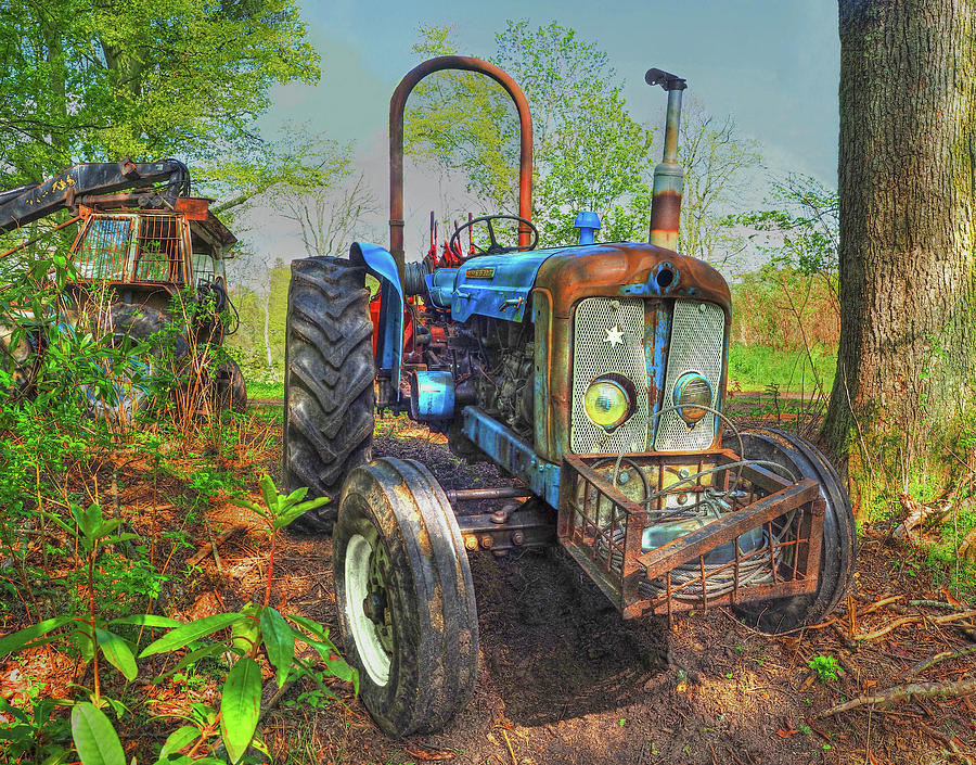 Tractor Fordson Ford Super Major 1960  Photograph by OBT Imaging