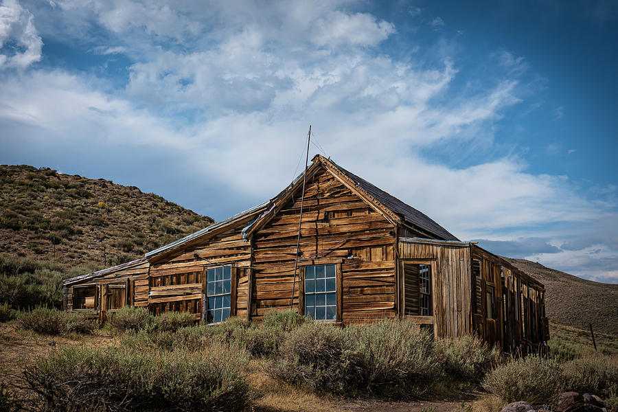 Tracy House in the Ghost Town of Bodie Photograph by Ron Long Ltd Photography