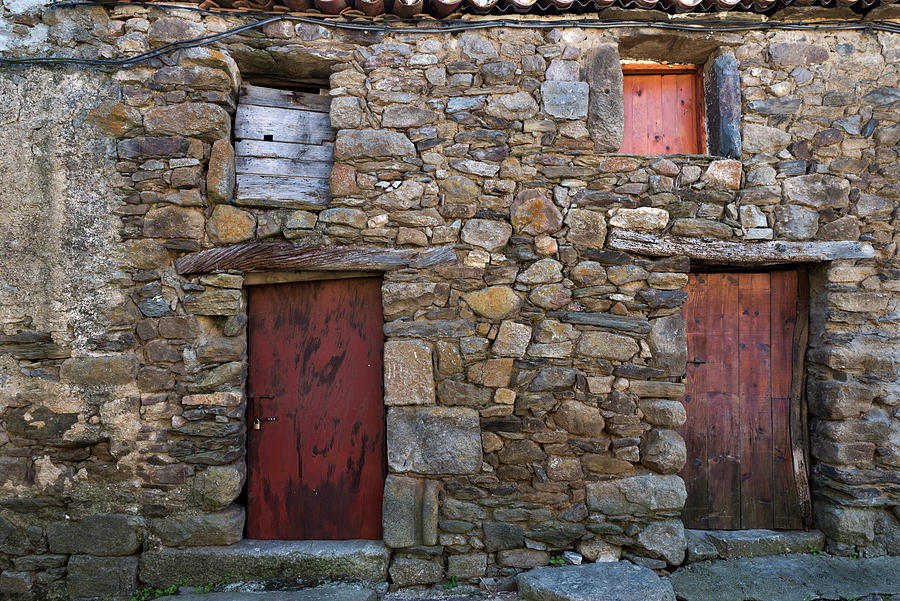 Traditional architecture in San Felices de los Gallegos #1 Photograph by RicardMN Photography