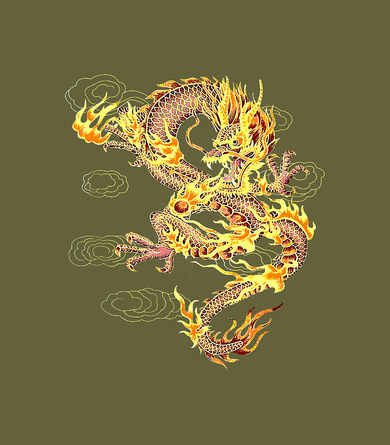 Traditional Chinese Dragon Symbol Of Power And Strength Digital Art by ...