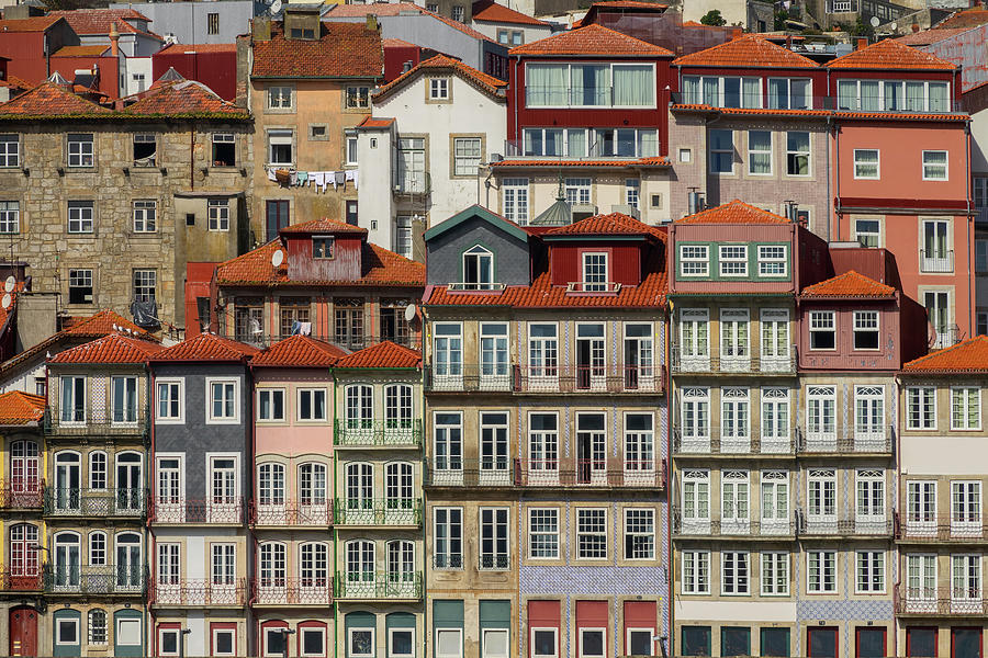Traditional houses of Porto, Portugal Photograph by Mikhail Kokhanchikov