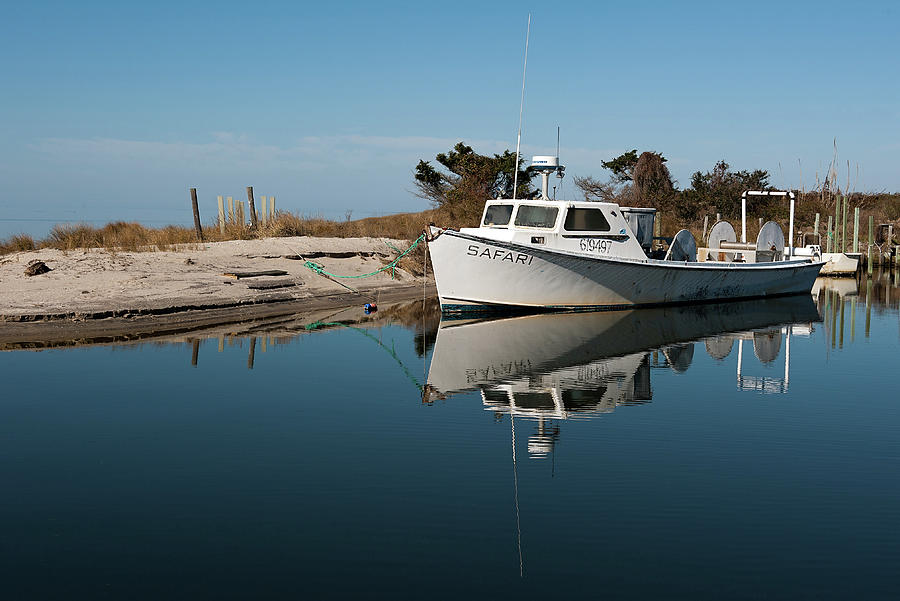 Traditional Outer Banks Boat Photograph by Fon Denton