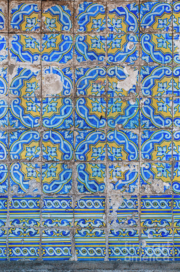 Traditional Portuguese tiles l1 Photograph by Ilan Rosen