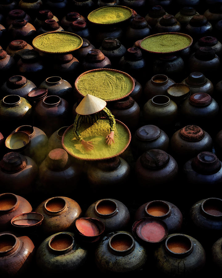 Traditional soy sauce craft #4 Photograph by Khanh Bui Phu