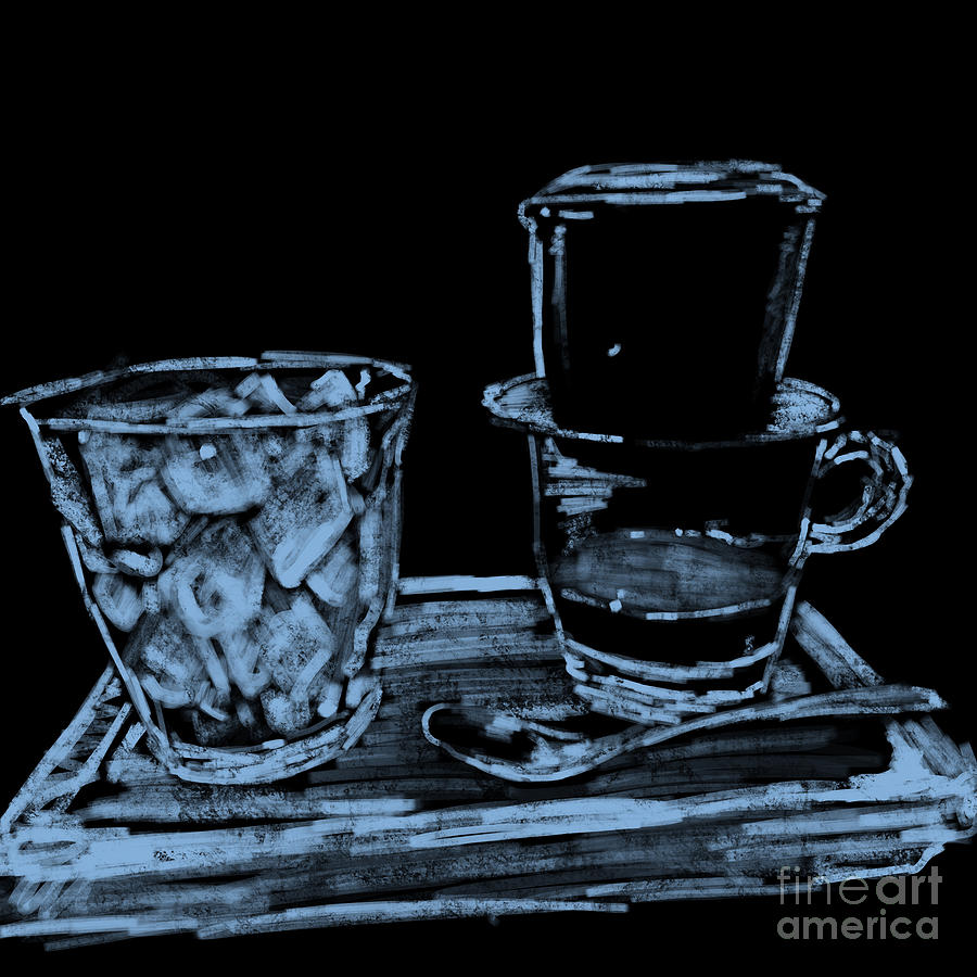 Traditional Vietnamese Coffee Digital Art by Danaan Andrew - Fine Art ...