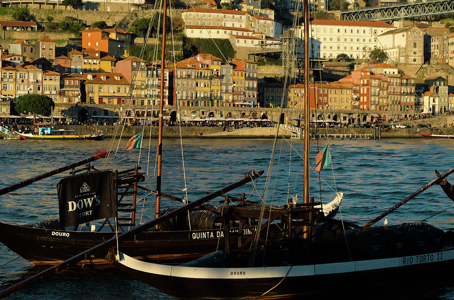 Traditional Wine Boats of Porto Photograph by Angelo DeVal