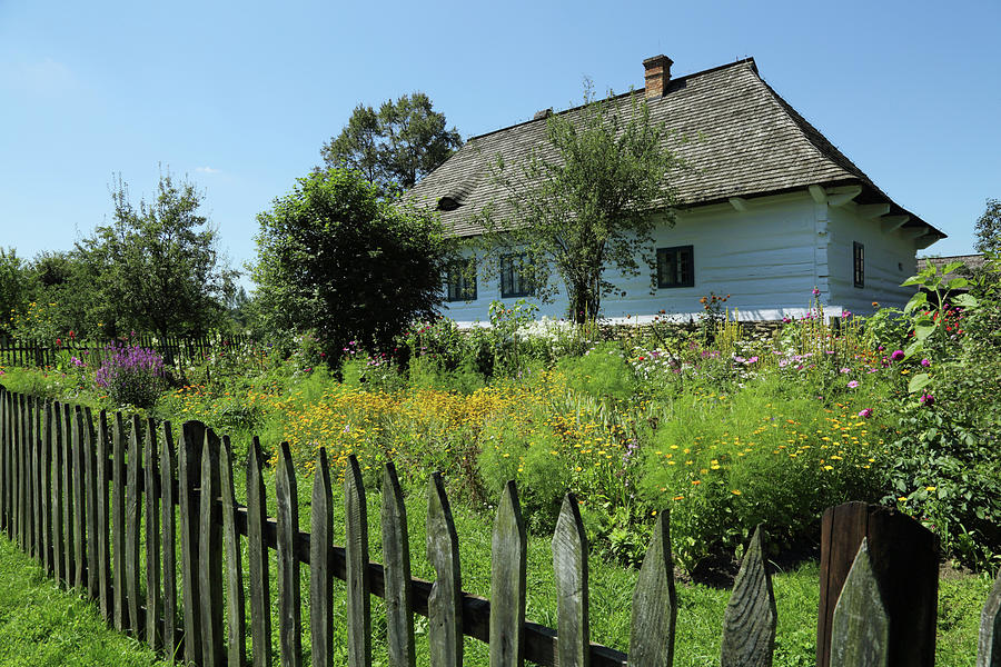 Traditional wooden house Photograph by Maryna Kulchytska - Fine Art America