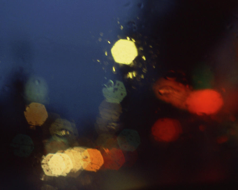 Traffic Bokeh Photograph by Don Spenner
