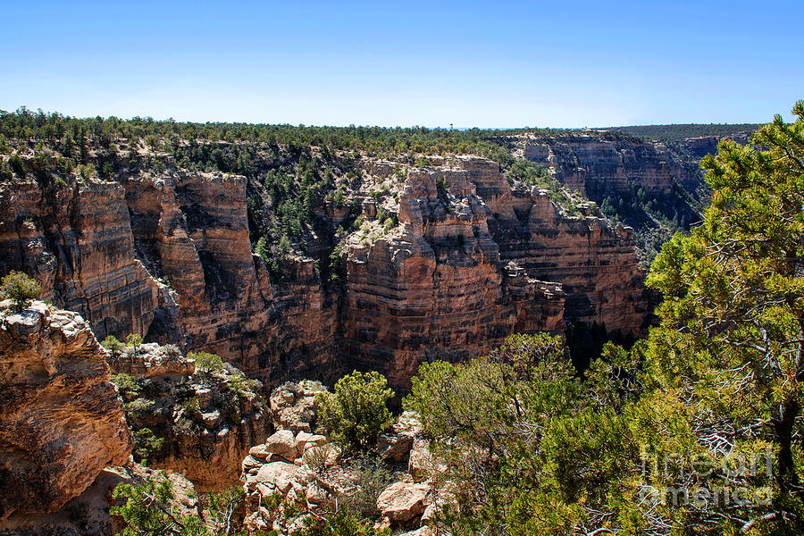 Grand Canyon view from the Trail of Time, South Rim, Grand Canyon ...