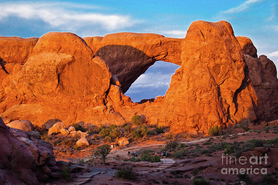 Arches National Park Photograph - Trail To Turret Arch by Robert Bales