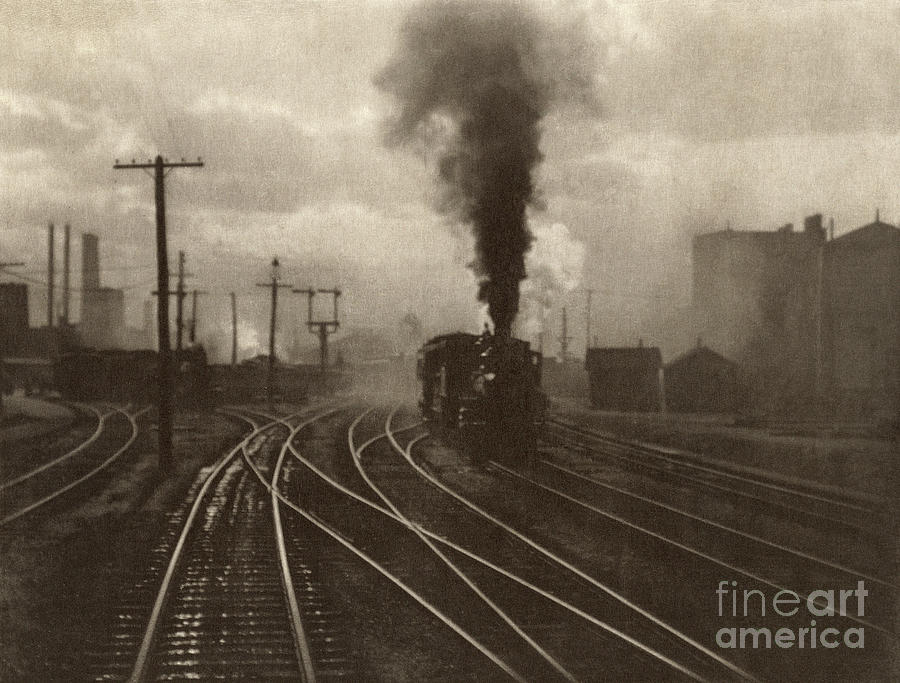 Train, 1902 Photograph by Alfred Stieglitz