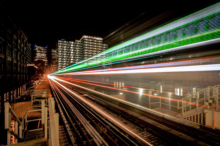 Train blur  Photograph by Sven Brogren
