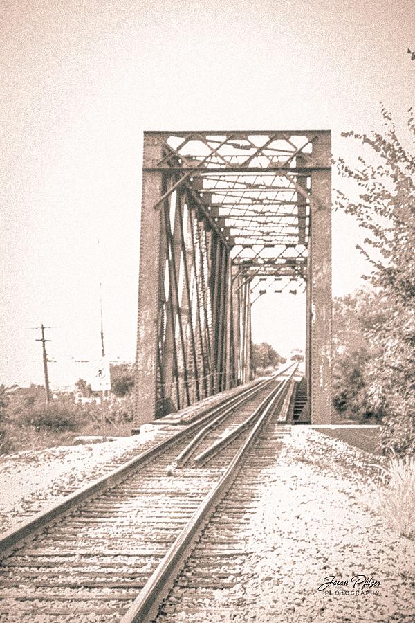 Landscape Photograph - Train Bridge by Jason Pfitzer